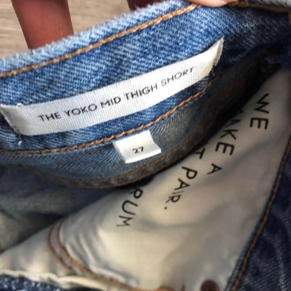 Denim forum yoko shorts size 27 - Picture 4 of 5